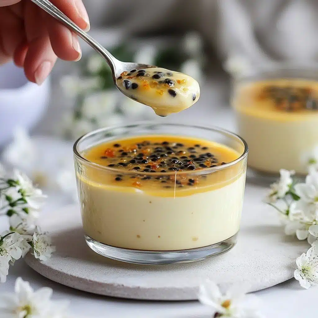 Passion Fruit Mousse Recipe - Recipe Image