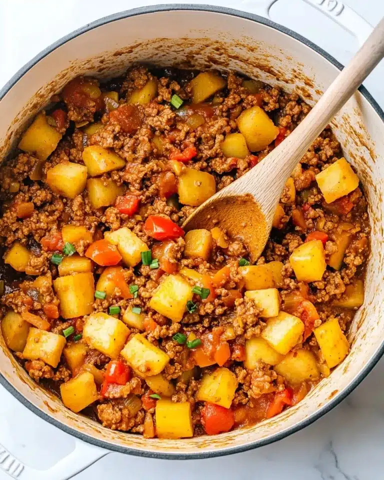 Beef and Potato Skillet Recipe