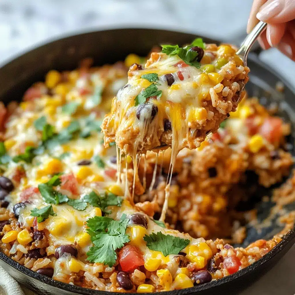 Mexican Beef and Rice Skillet Recipe - Recipe Image