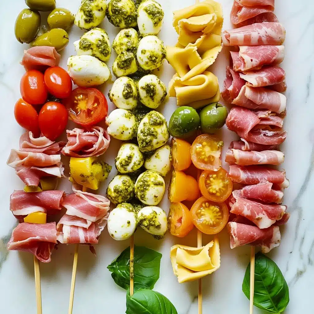 Antipasto Skewers Recipe - Recipe Image