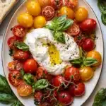 Marinated Cherry Tomatoes with Burrata Recipe