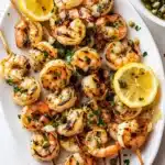 Grilled Shrimp Piccata Skewers Recipe