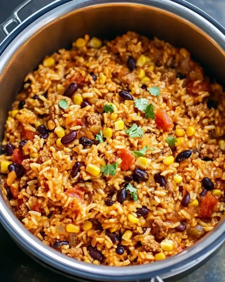 Instant Pot Weeknight Chicken and Rice Burrito Bowls Recipe