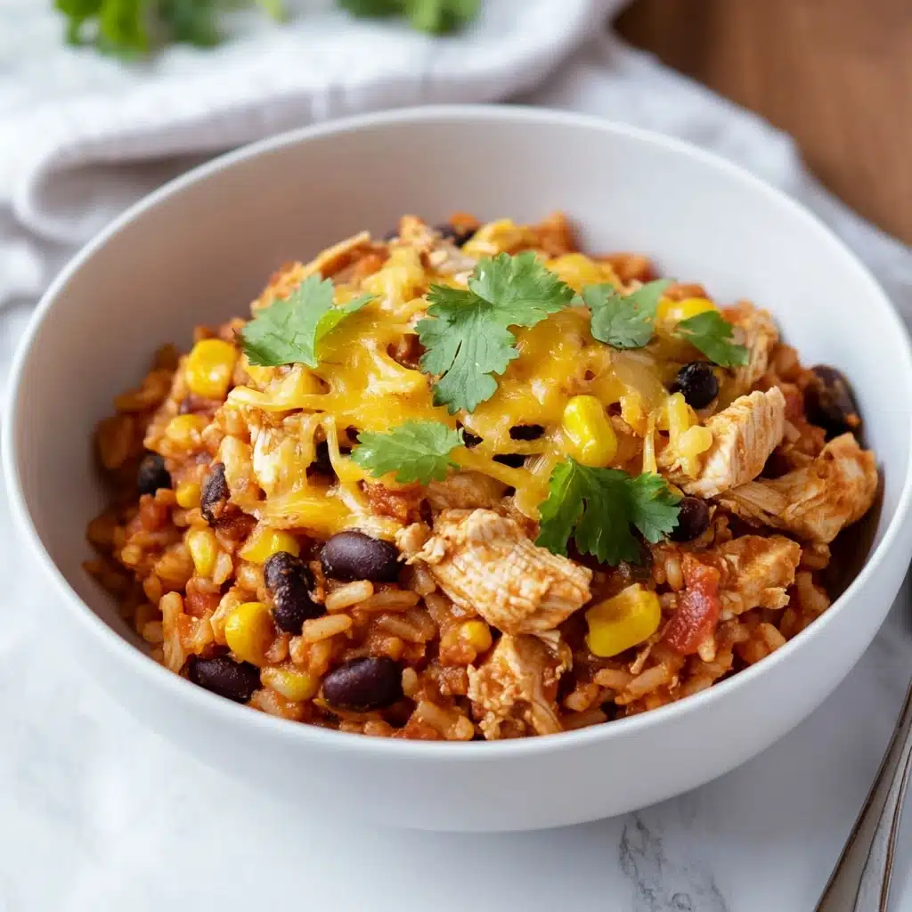 Instant Pot Weeknight Chicken and Rice Burrito Bowls Recipe - Recipe Image
