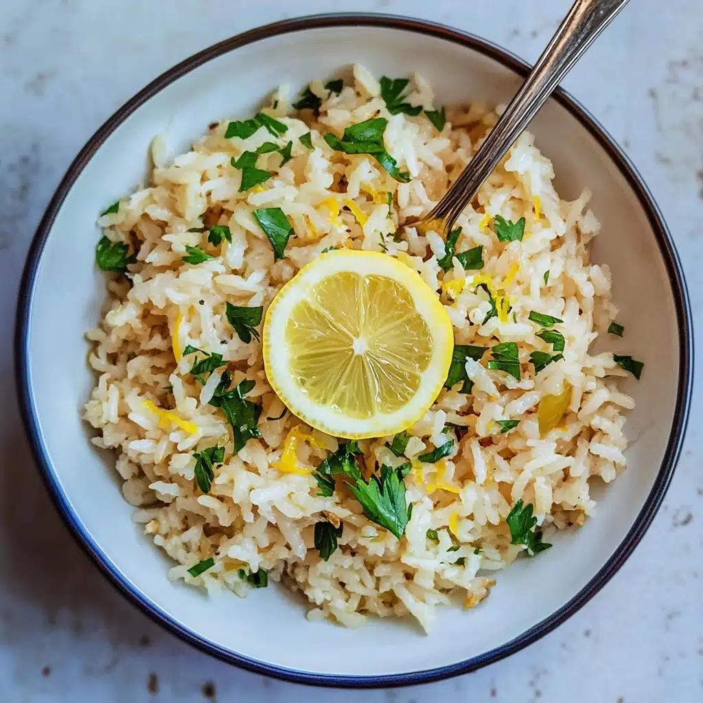 Greek Lemon Rice Recipe - Recipe Image