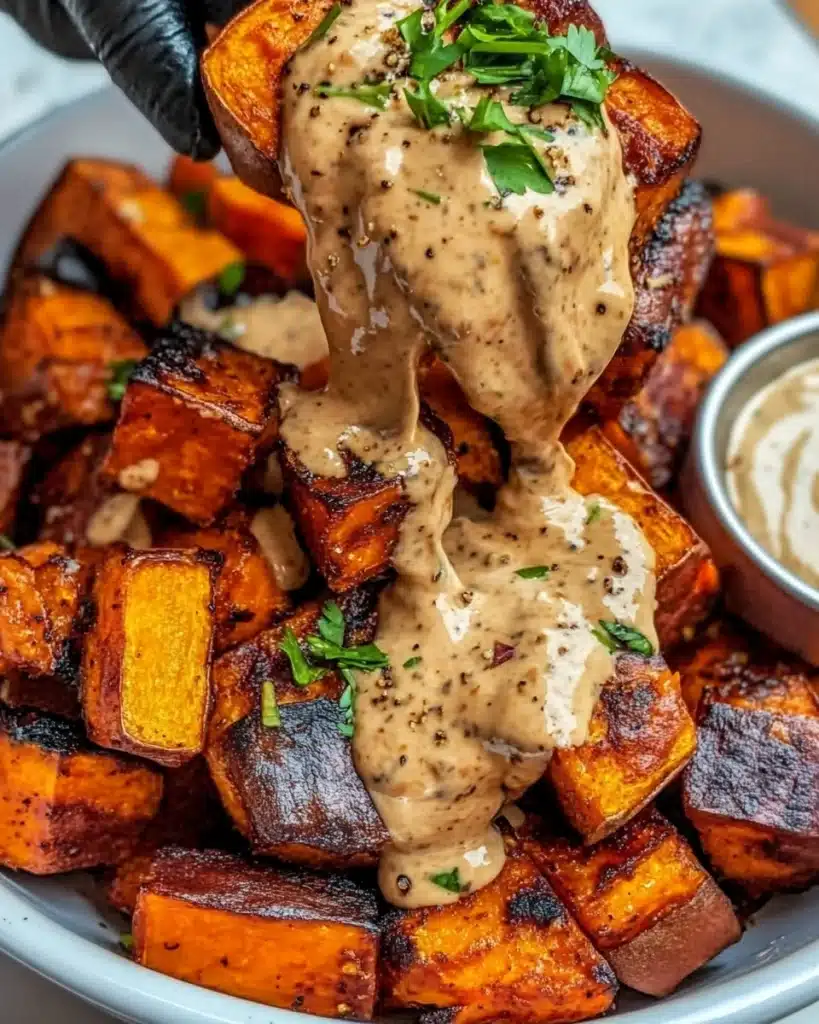 Smoky Roasted Sweet Potatoes with Chipotle Mayo Recipe