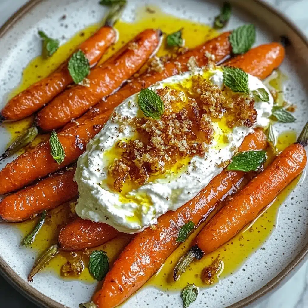 Roasted Carrots with Whipped Ricotta and Hot Honey Recipe - Recipe Image