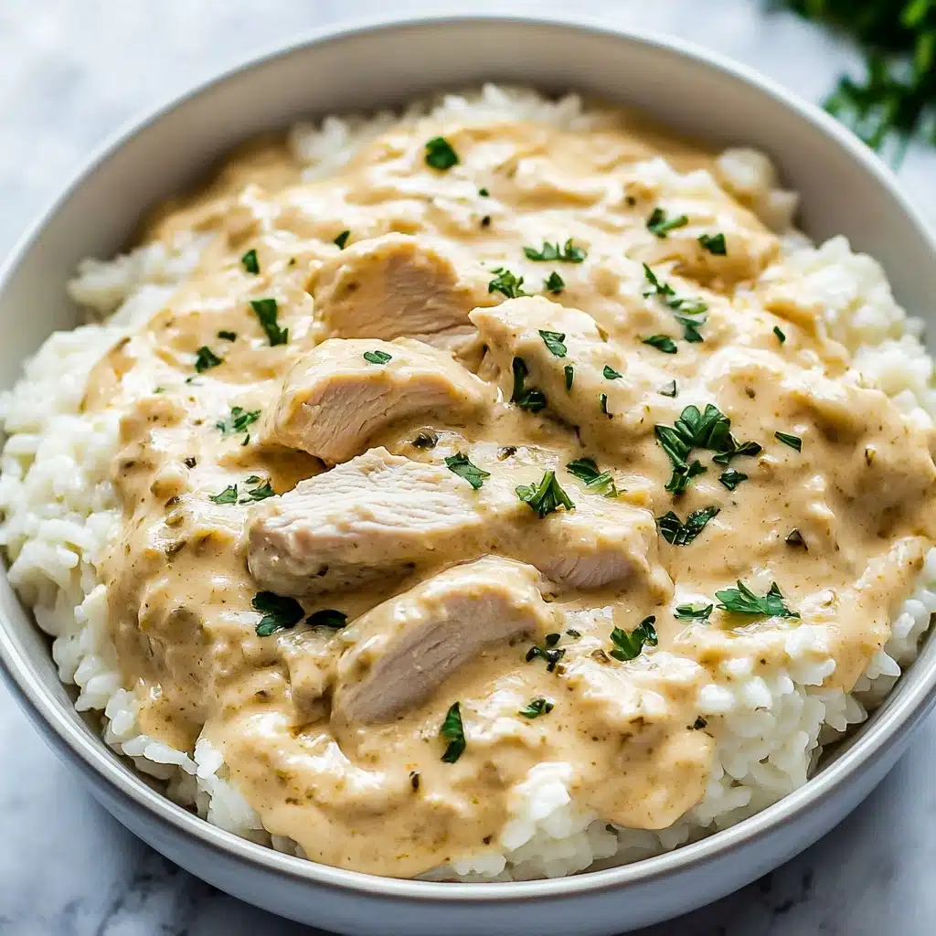 Instant Pot Garlic Parmesan Chicken and Rice Recipe - Recipe Image