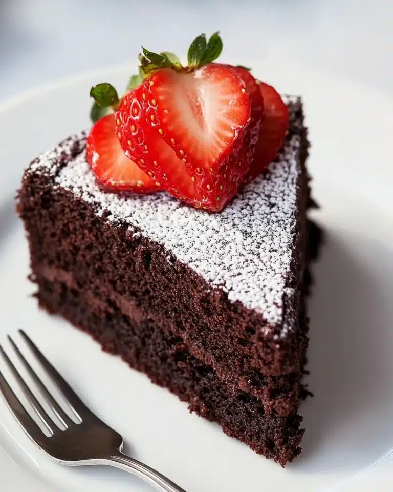 Flourless Chocolate Cake Recipe