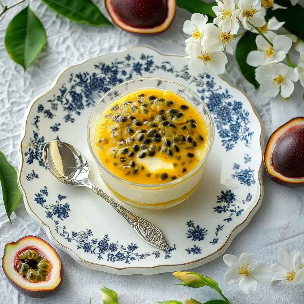 Passion Fruit Mousse Recipe - Recipe Image
