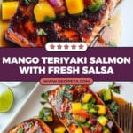 Easy Mango Teriyaki Salmon Recipe