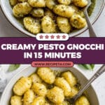 Creamy Pesto Gnocchi for Two Recipe