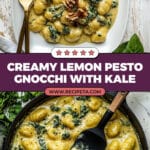 Creamy Lemon Pesto Gnocchi with Broccoli Recipe