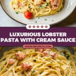 Lobster Pasta with Cream Sauce Recipe