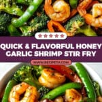 Honey Garlic Shrimp Stir Fry Recipe