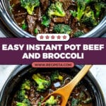 Instant Pot Beef And Broccoli Recipe