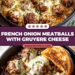 French Onion Meatballs Recipe