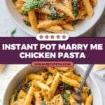 Instant Pot Marry Me Chicken Pasta Recipe