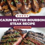 Cajun Butter Bourbon Steak Recipe