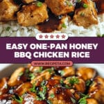 Bold Honey BBQ Chicken Rice Recipe
