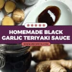 Black Garlic Teriyaki Sauce Recipe