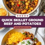 Beef and Potato Skillet Recipe