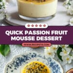 Passion Fruit Mousse Recipe
