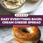 Everything Bagel Cream Cheese Spread Recipe