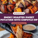 Smoky Roasted Sweet Potatoes with Chipotle Mayo Recipe