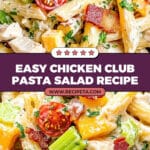 Chicken Club Pasta Salad Recipe