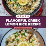 Greek Lemon Rice Recipe