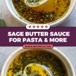 Sage Butter Sauce Recipe