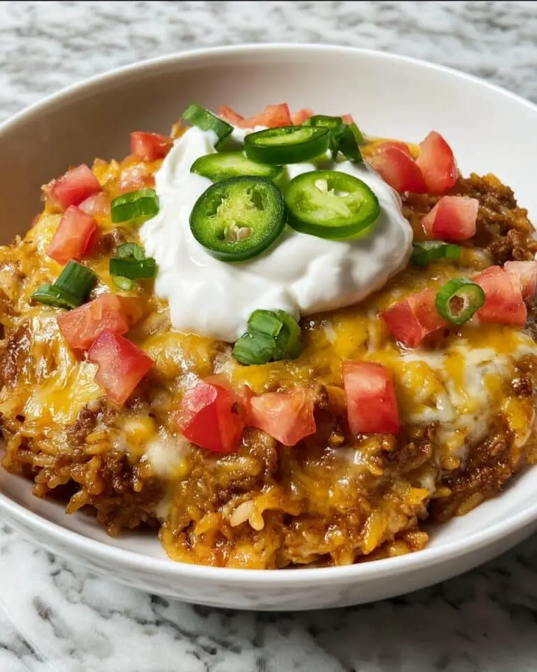 Crockpot Taco Hash Brown Casserole Recipe