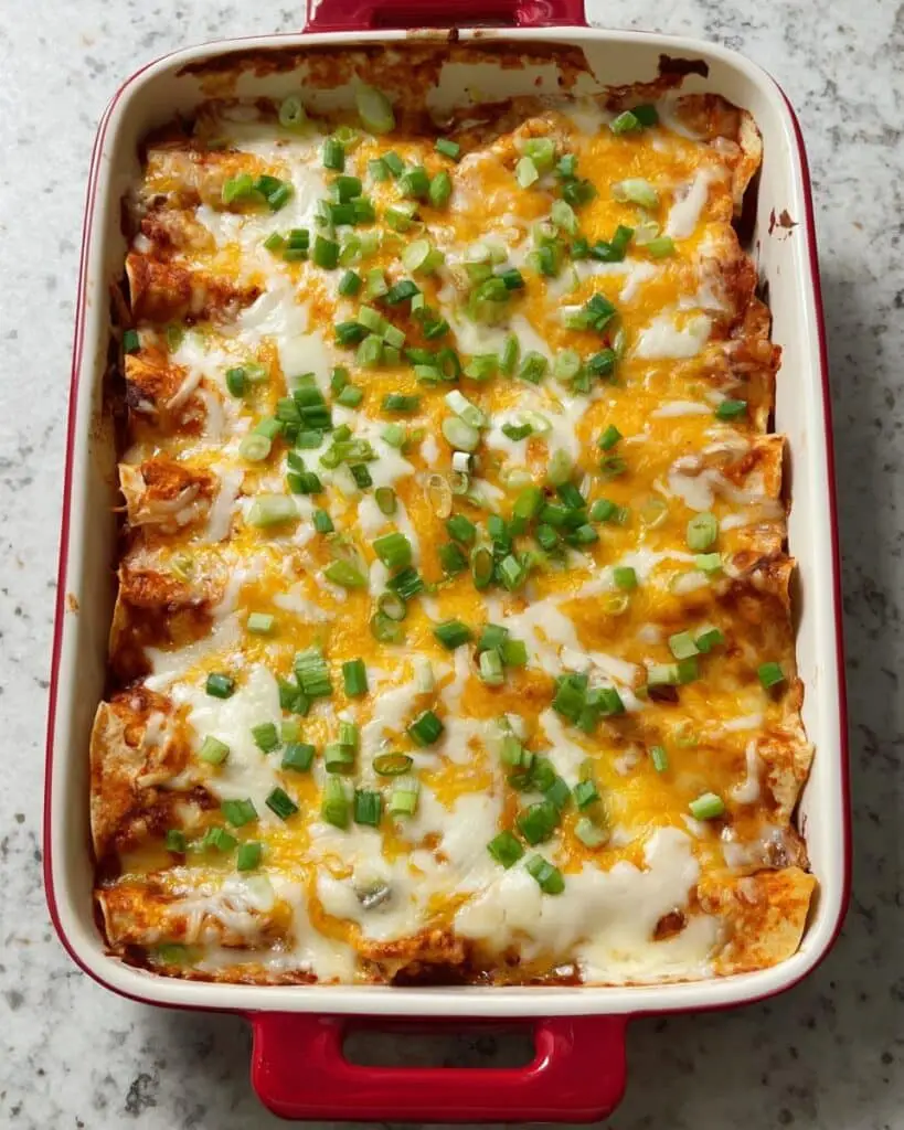 Ground Beef and Potato Enchiladas Recipe
