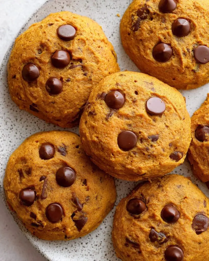 Pumpkin Chocolate Chip Cookies Recipe