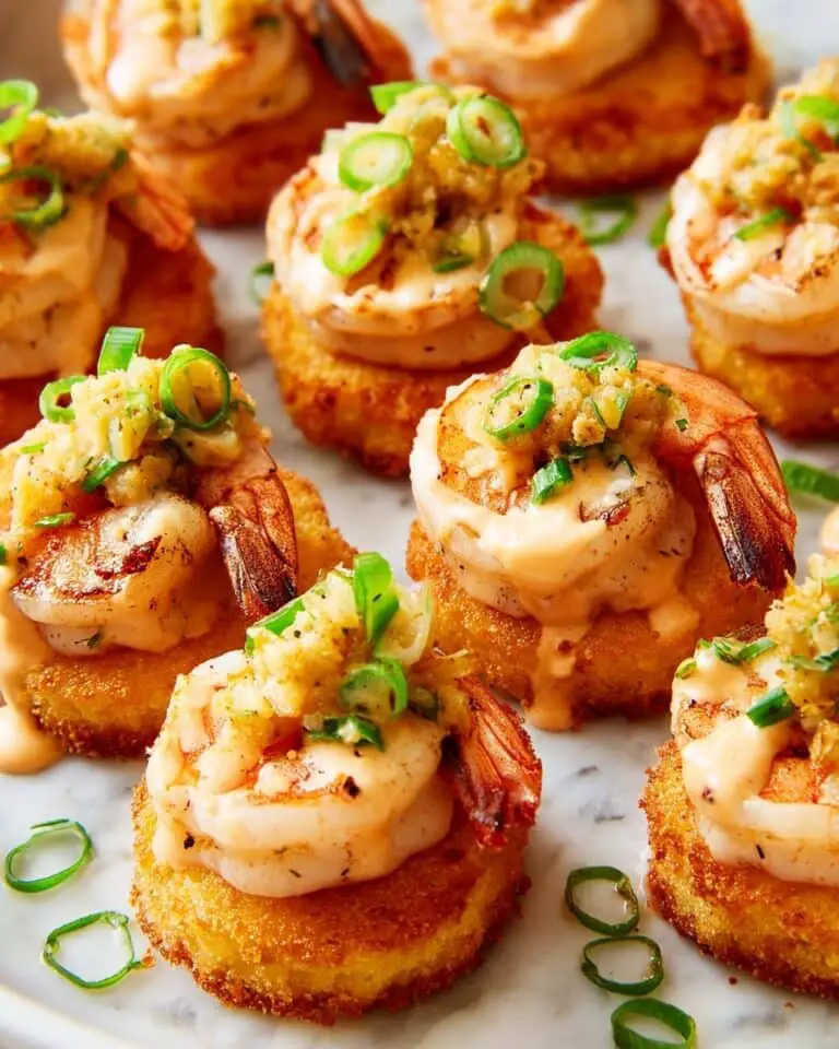 Cheesy Shrimp & Grits Bites Recipe