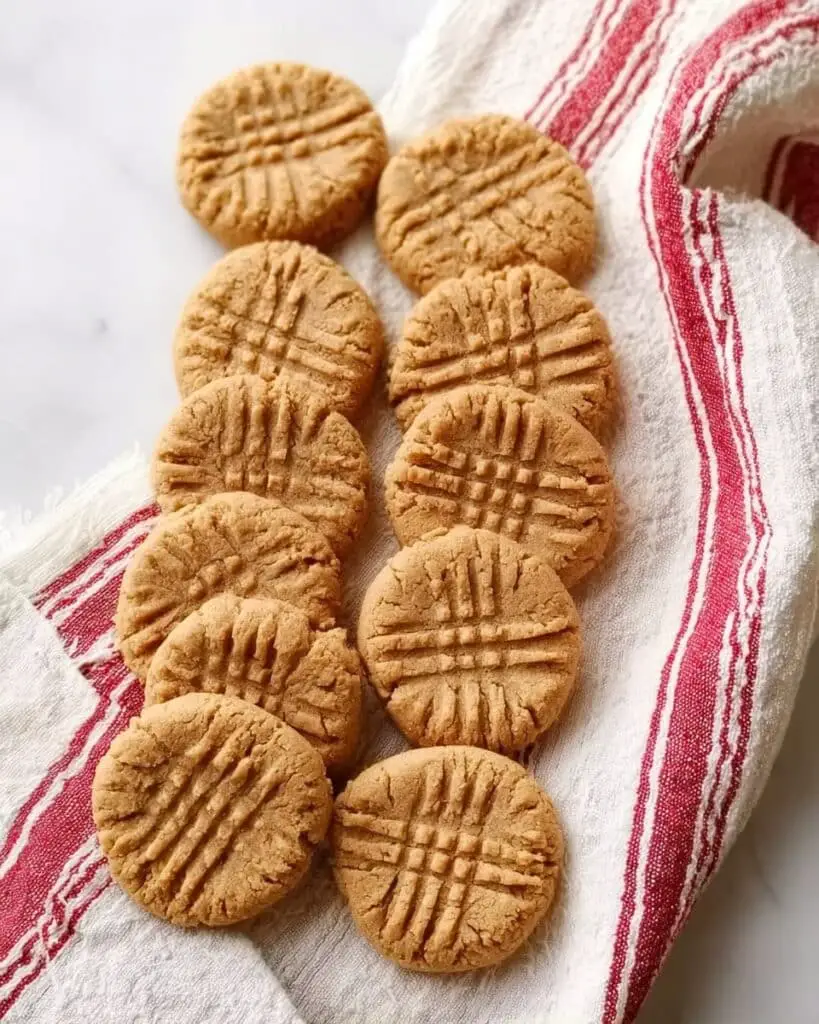 3-Ingredient Peanut Butter Cookies Recipe