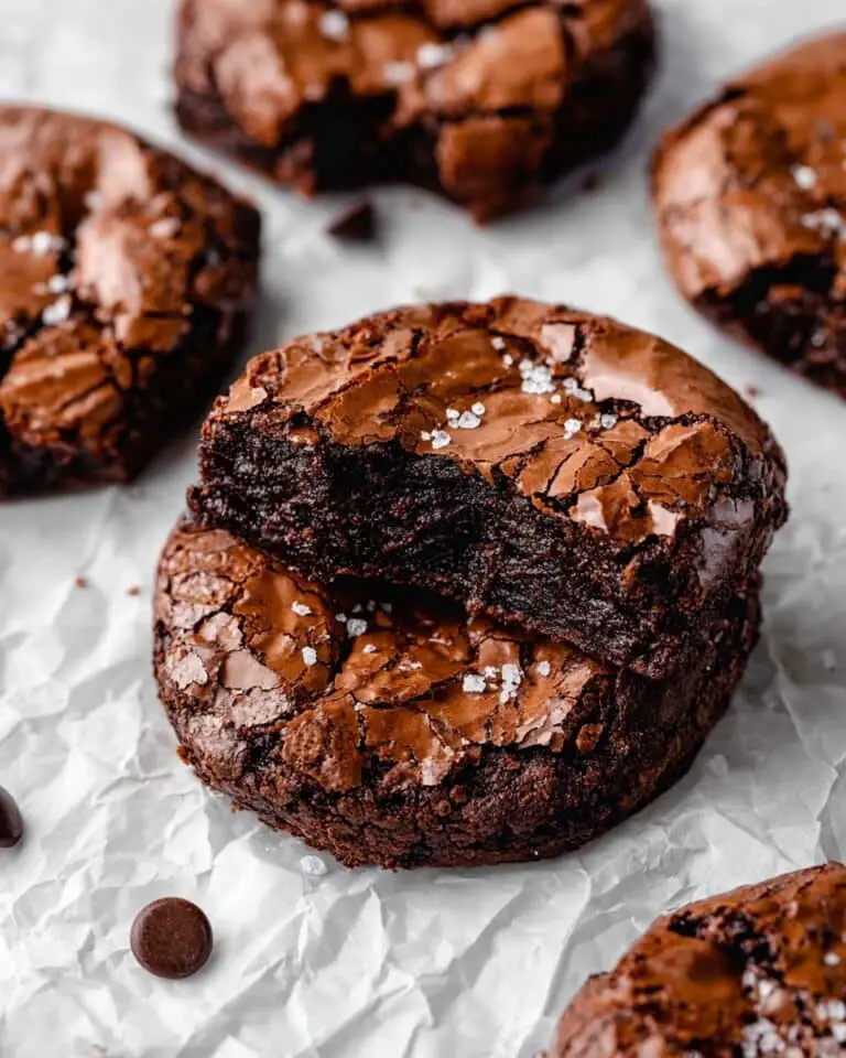 Fudgy Chewy Brookies (Chocolate-Cocoa Swirl Cookie Brownies) Recipe
