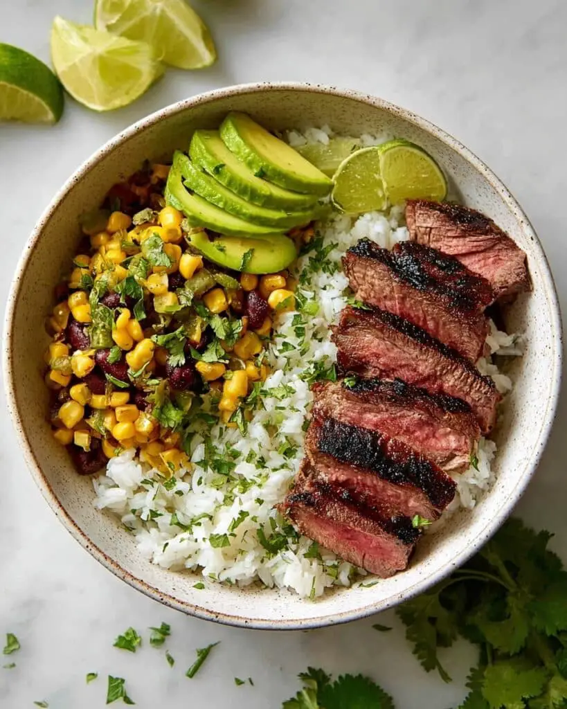 Cilantro Lime Steak Bowls: A Flavorful Quick Dinner Recipe