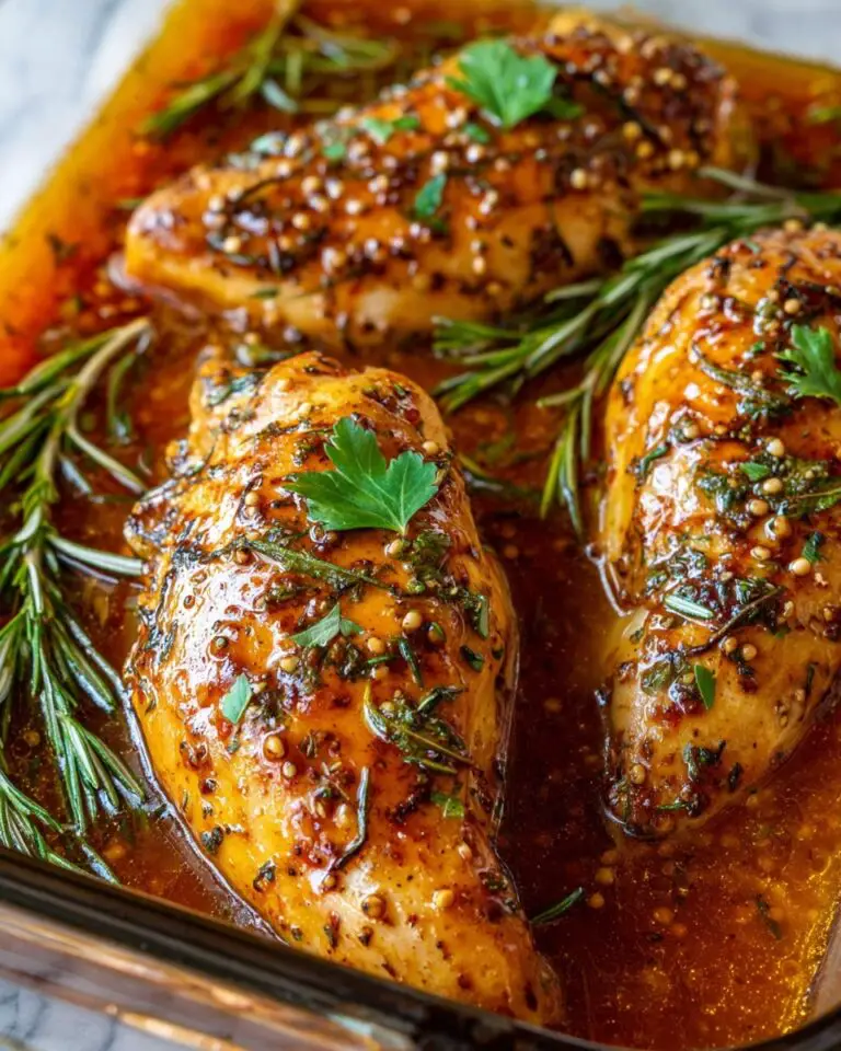 Easy Baked Honey Dijon Chicken Recipe