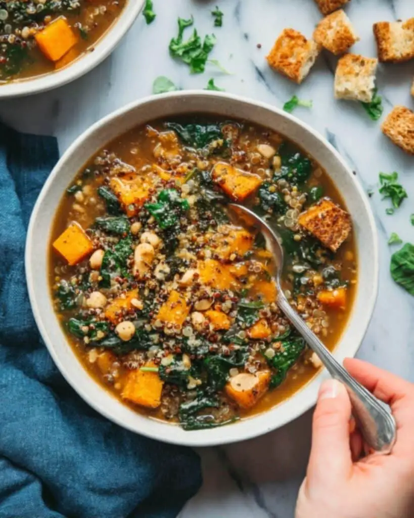 Easy Sweet Potato Lentil Soup Recipe