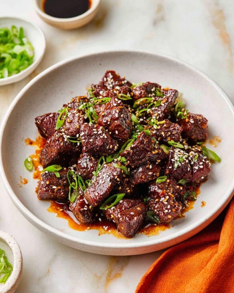 Air Fryer Short Ribs with Korean Marinade Recipe
