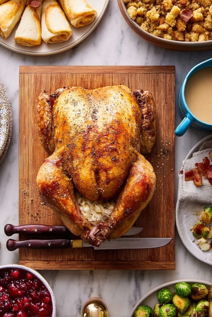 Crispy Spatchcock Turkey with Rich Gravy Recipe