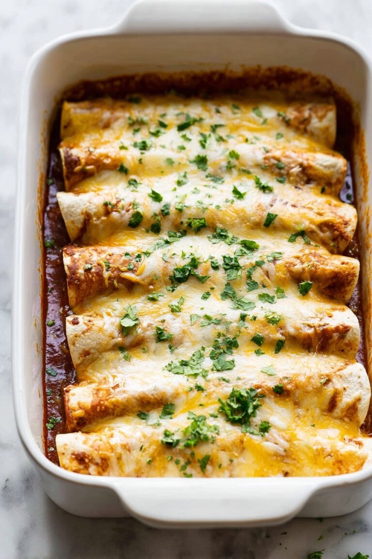 Easy Chicken Enchiladas Recipe