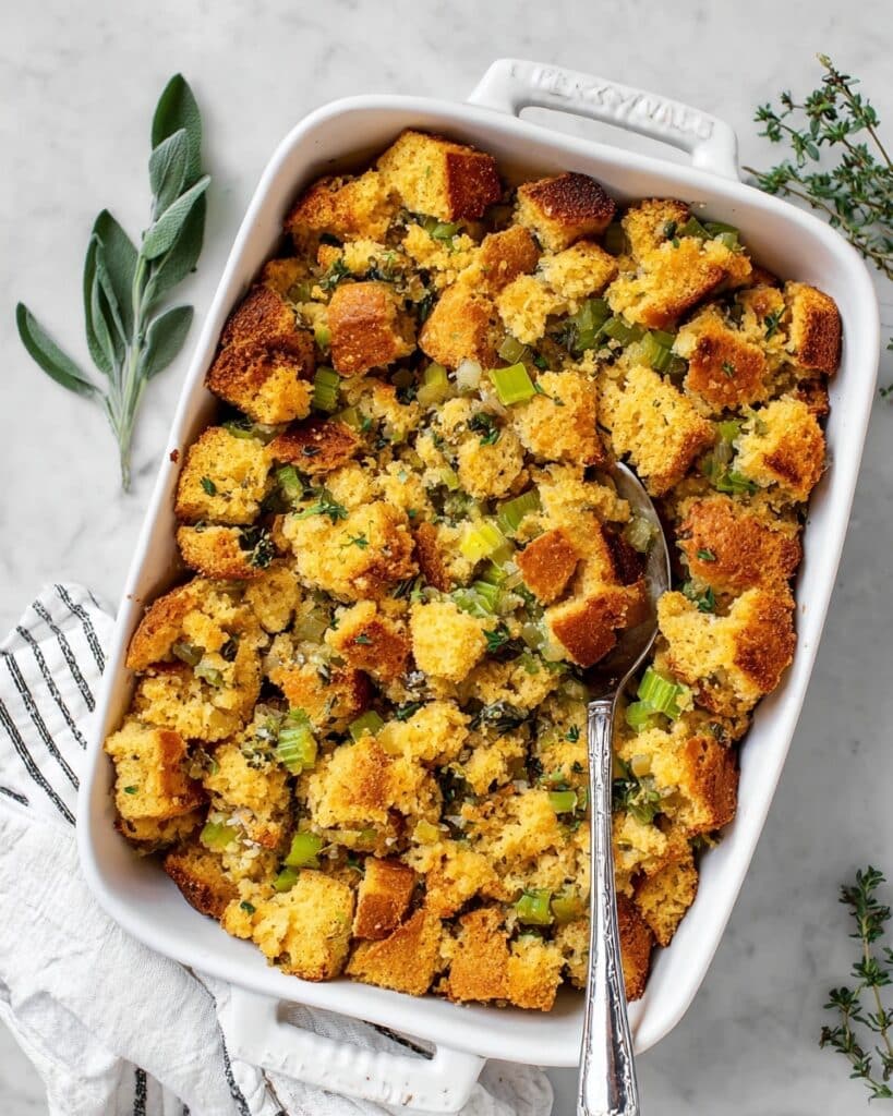 Best Sourdough Herb and Leek Stuffing Recipe