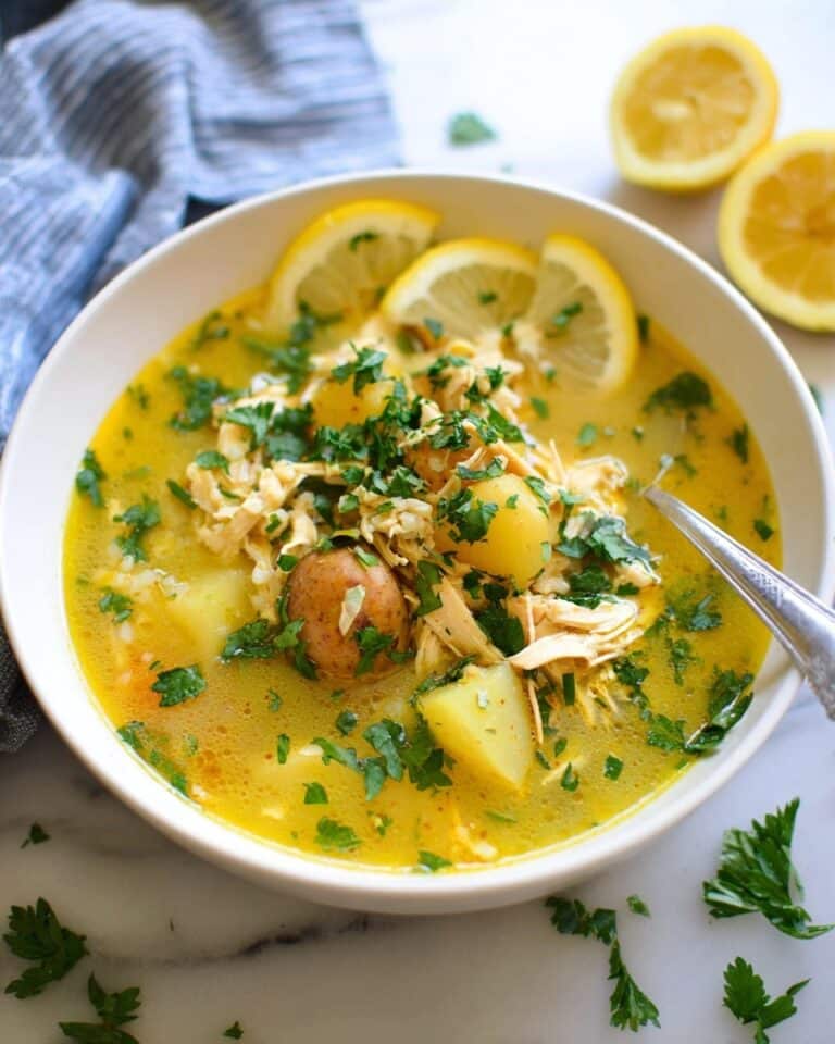Sunshine Lemon Chicken Chowder (Crockpot, Instant Pot, Stovetop!) Recipe