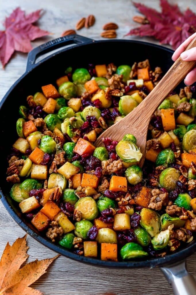 Harvest Chicken and Veggie Skillet Recipe