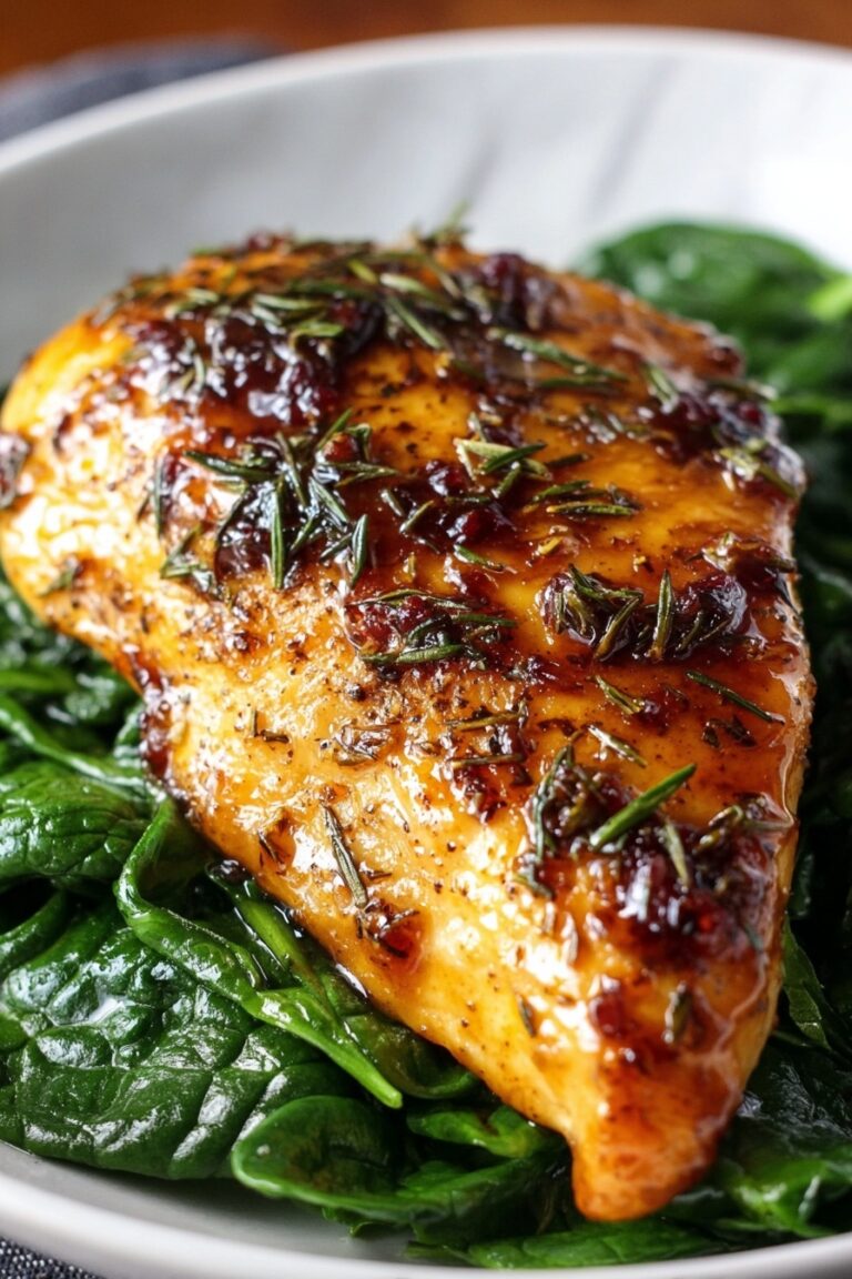 Balsamic Glazed Chicken Breasts Recipe