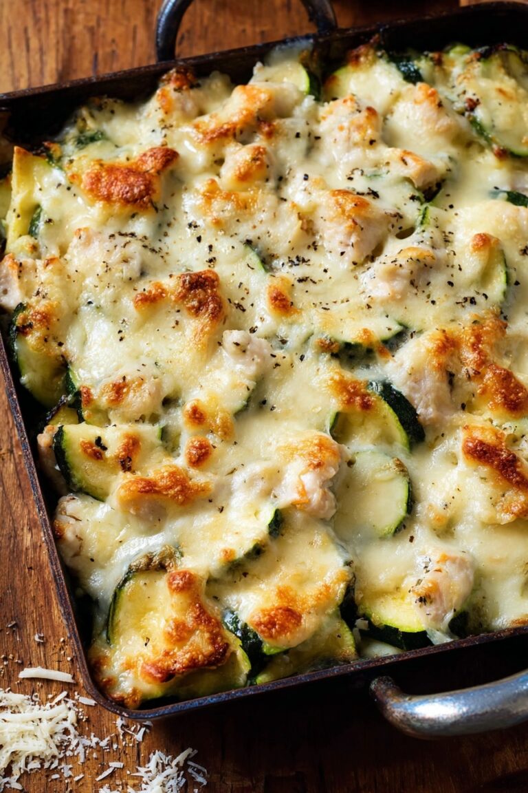 Creamy Chicken Zucchini Casserole Recipe