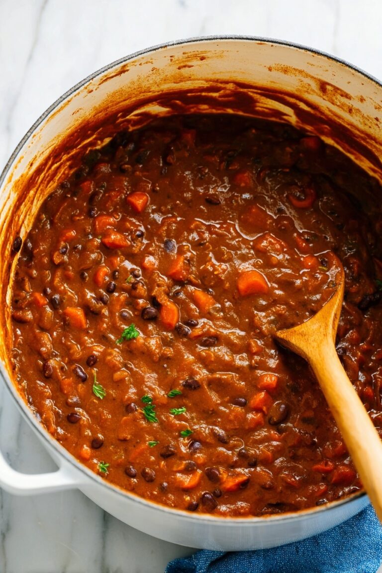 Vegetarian Chili Recipe with Smoky Spices Recipe